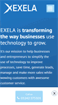 Mobile Screenshot of exela.co.uk